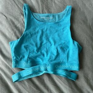 Outdoor Voices Longline Doing Things Sports Bra